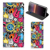 Sony Xperia L4 Hippe Standcase Punk Rock - thumbnail