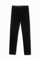 Lange slim fit broek - BLACK - XS - thumbnail