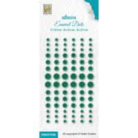 Nellie's Choice • enamel dots 3415c green