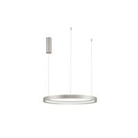 Lyora Ronde hanglampPerrine zilvergrijs Ø 60cm - 9345618