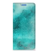 Bookcase OPPO Reno6 5G Painting Blue - thumbnail