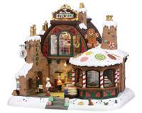 Mrs. Claus kitchen with 4.5v adaptor - Lemax