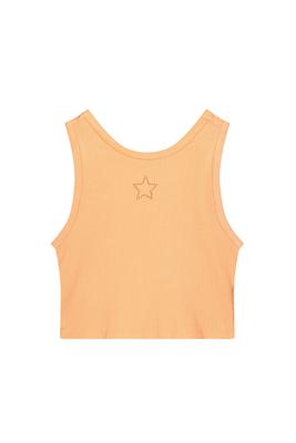 Like Flo zomer tanktop meisjes teens - perzik - embroiderie - Essie