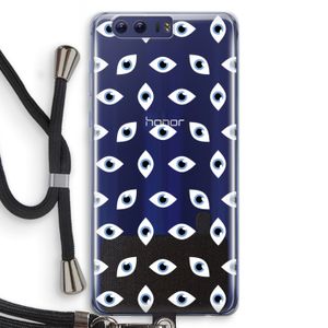 Eyes pattern: Honor 9 Transparant Hoesje met koord