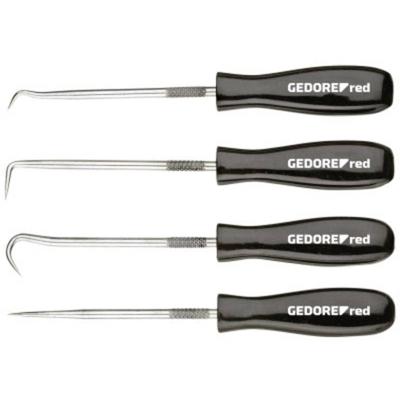 Gedore RED 3301548 Haakset voor O-ringmontage L.135mm 4-delig