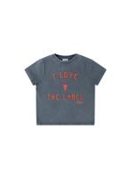 Knitted I Love T-Shirt Black