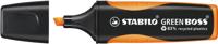 Markeerstift stabilo green boss 6070/54 oranje | 10 stuks