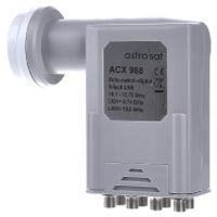 Astro ACX 988 low noise block downconverter (LNB) Grijs - thumbnail