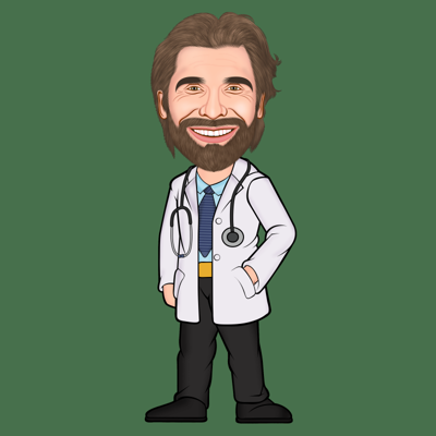Cartoon Kussen - Dokter - Pillow Buddies