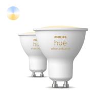 Philips LichtbronHue GU10 - 4,2W - White Ambiance set van 2 - 929003666702