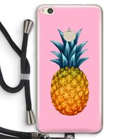 Grote ananas: Huawei Ascend P8 Lite (2017) Transparant Hoesje met koord