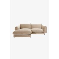 Sissy-Boy Countess 3-zits bank chaise longue links Camel