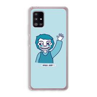Zwaai: Samsung Galaxy A51 5G Transparant Hoesje