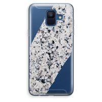 Gespikkelde marmer: Samsung Galaxy A6 (2018) Transparant Hoesje