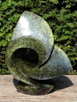 Zimbabwaans beeld Leafe, 29 cm