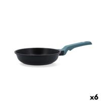 Pan Quid Confort Blauw Metaal Ø 22 cm (6 Stuks)