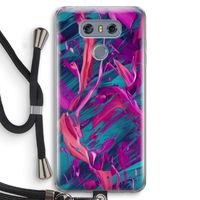 Pink Clouds: LG G6 Transparant Hoesje met koord