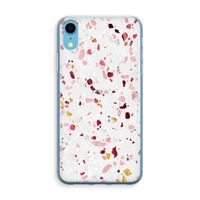 Terrazzo N°9: iPhone XR Transparant Hoesje