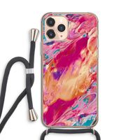 Pastel Echoes: iPhone 11 Pro Transparant Hoesje met koord Pastel Echoes: iPhone 11 Pro Transparant Hoesje met koord