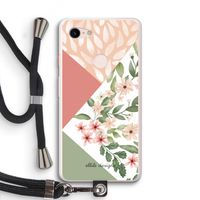Sweet heaven geometrics: Pixel 3 XL Transparant Hoesje met koord Sweet heaven geometrics: Pixel 3 XL Transparant Hoesje met koord