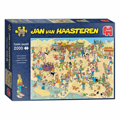 Jumbo Jan van haasteren legpuzzel - sand sculptures, 2000st.