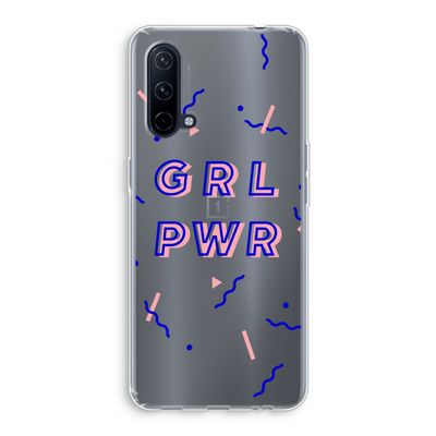 GRL PWR: OnePlus Nord CE 5G Transparant Hoesje