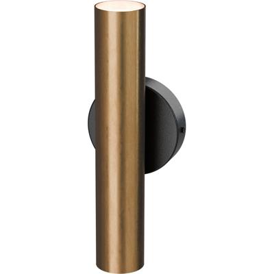 Masterlight WandspotRun antiek koper - 2x GU10 - 540691