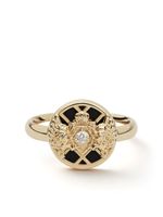 Balmain bague Emblem en or 18ct sertie de diamants - thumbnail