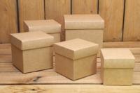 Bonbon doosjes - Chocolade doosje - Kraft - 24 stuks