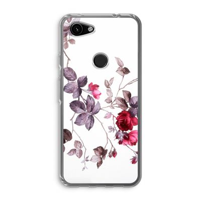 Mooie bloemen: Google Pixel 3a Transparant Hoesje