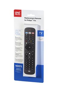 One For All TV Replacement Remotes URC4913 afstandsbediening IR Draadloos Drukknopen