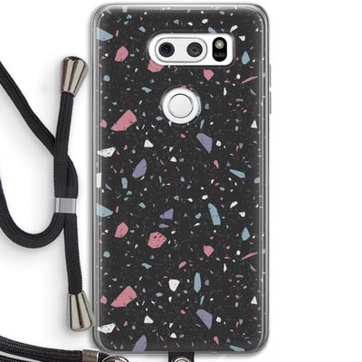 Terrazzo N°16: LG V30 Transparant Hoesje met koord