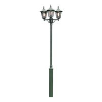 Lantaarnpaal Virgo Hercules XL buitenverlichting groen 317 cm konstmide 573-600+ 655-600