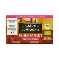 Natur Compagnie Kippenbouillonblokjes gistvrij - 80 gram