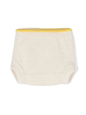 Gensami kids short en alpaga mélangé - Tons neutres