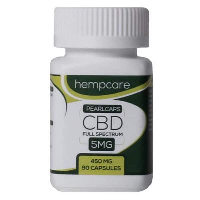 Hempcare RAW CBD Capsules 5%