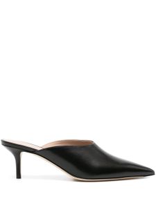 Scarosso mules Lupita 60 mm en cuir - Noir