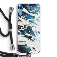 Golven: Huawei Y6s Transparant Hoesje met koord