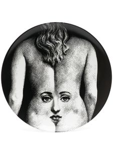 Fornasetti assiette décorative Tema e Variazioni (No. 300) - Noir