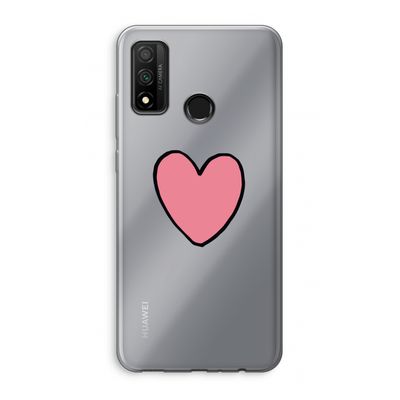 Hartje: Huawei P Smart (2020) Transparant Hoesje