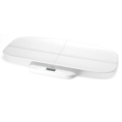 Alecto BC70 - Digitale babyweegschaal, personenweegschaal en dierenweegschaal in één - Tot 150 kg met afneembaar weegoppervlak - Wit