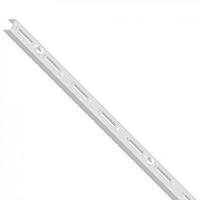 Element rail 250cm enkel wit - thumbnail