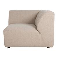 HKliving Jax Bank Element - Hoekstuk Rechts - Bouclé - Taupe HKliving Jax Bank Element - Hoekstuk Rechts - Bouclé - Taupe