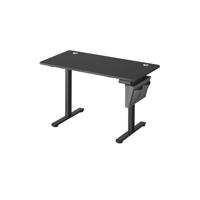 Elektrisch in Hoogte Verstelbaar Bureau - Stijlvol, Stil & Ergonomisch, inktzwart / 60T x 120B x (72-120)H cm