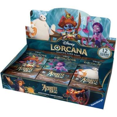 Disney Lorcana Azurite Sea Booster Display