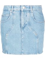 MARANT ÉTOILE minijupe en jean à taille mi-haute - Bleu