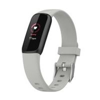 Fitbit Luxe - Sportbandje met gesp - Maat: Small - Grijs - thumbnail