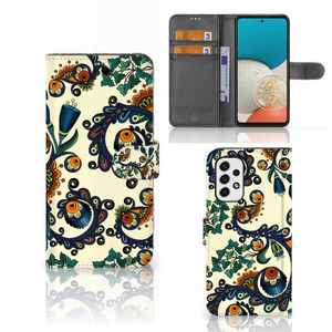 Wallet Case Samsung Galaxy A53 Barok Flower