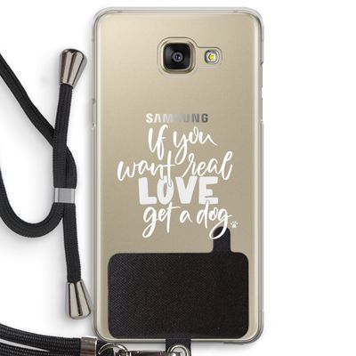 Partner in crime: Samsung Galaxy A5 (2016) Transparant Hoesje met koord