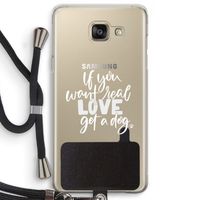 Partner in crime: Samsung Galaxy A5 (2016) Transparant Hoesje met koord